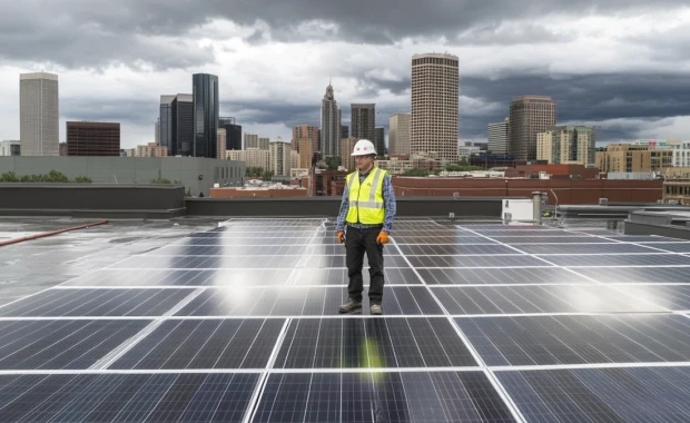 Behind the Scenes: A Day in the Life of a Solar Panel Installer in India.