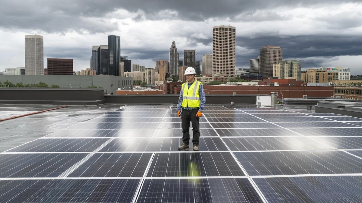 Behind the Scenes: A Day in the Life of a Solar Panel Installer in India.