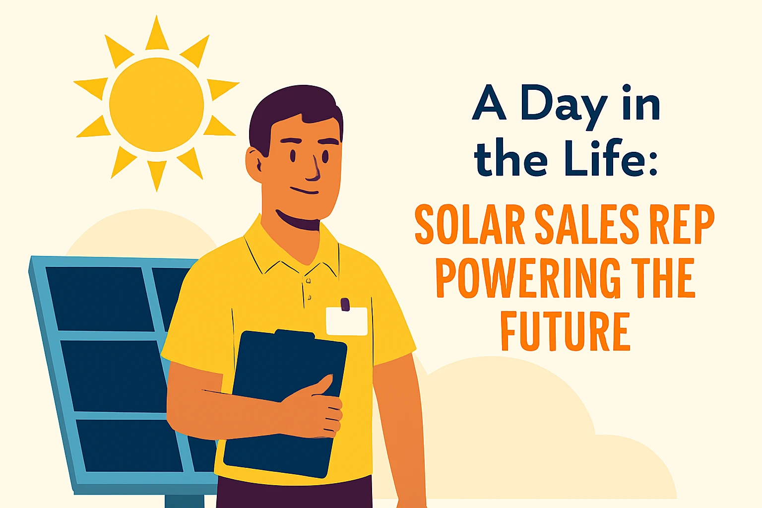 ☀️ A Day in the Life: Solar Sales Rep Powering the Future