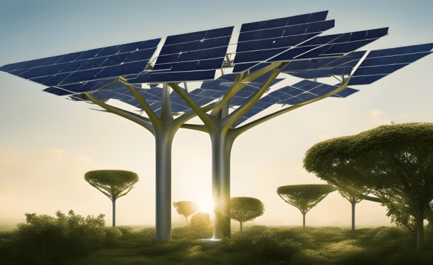 🌳 Solar Trees: When Art Meets Energy